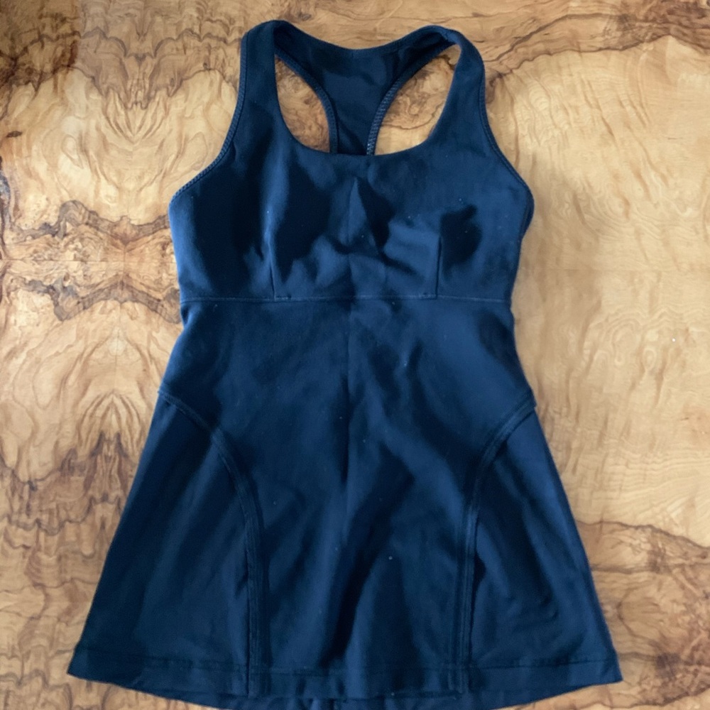 Lululemon black t back tank